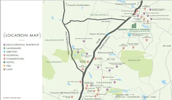 godrej-royale-woods-location