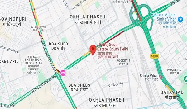 godrej-south-estate-location-map