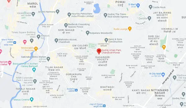 godrej-urban-park-location-map